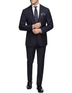 MJ Bale Saunders Navy Slim Trousers -Coats Sales Store 409175470 3 1 720x928