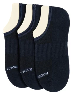Rodd & Gunn Edgecumbe No Show Three Pack Sock