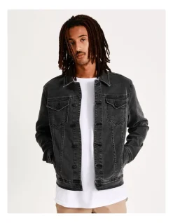 Kenji Brock Denim Jacket Black