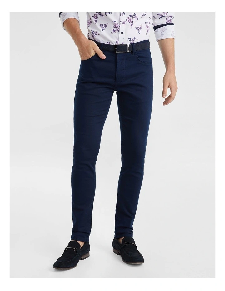 Yd. Nicol Skinny Chinos In Blue 2 Yd. Nicol Skinny Chinos In Blue
