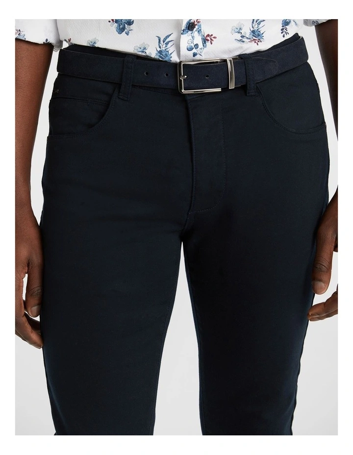 Yd. Nicol Skinny Chinos In Blue 5 Yd. Nicol Skinny Chinos In Blue - Image 3