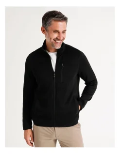 Reserve Ribble Valley Fleece Sweat Top Black