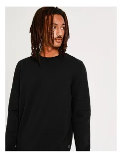 Kenji Ryder Moto Crew Sweat Black -Coats Sales Store 751323520 3 1 720x928