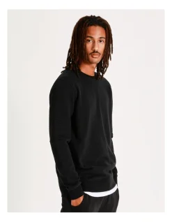 Kenji Ryder Moto Crew Sweat Black -Coats Sales Store 751323520 4 1 720x928