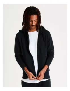 Kenji Mitchell Zip Thru Hoodie Navy