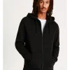 Kenji Mitchell Zip Thru Hoodie Black -Coats Sales Store 751324060 1 2 720x928