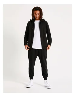 Kenji Mitchell Zip Thru Hoodie Black -Coats Sales Store 751324060 5 720x928