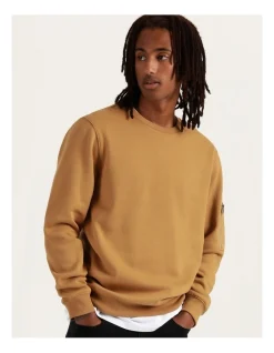 Kenji Ramsay Zip Crew Sweat Mustard -Coats Sales Store 751324780 4 1 720x928