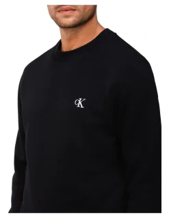 Calvin Klein Jeans Ck Essential Sweatshirt Black -Coats Sales Store 751601350 3 2 720x928