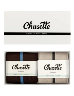 Chusette Men's Socks Gift Pack. Premium Light Cotton. Summer Collection