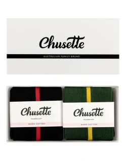 Chusette Men's Socks Gift Pack. Premium Soft Cotton Special Collection.