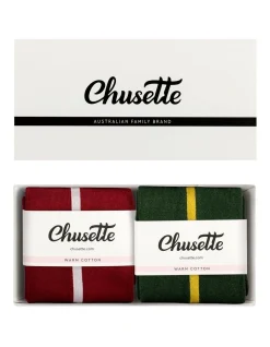 Chusette Men's Socks Gift Pack. Premium Quality Soft Cotton