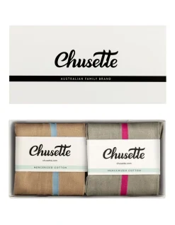 Chusette Men's Socks Gift Pack. Summer Collection. Light Cotton