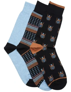 Oxford Riggs 3 Pack Socks