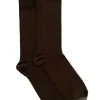 Lafitte Tough Toe Cotton Mercerised Socks Chocolate Brown 2 Pack -Coats Sales Store 786674980 1 720x928