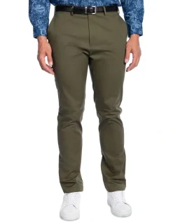 Cambridge Modern Fit Helm Khaki Twill Chino FAJ706