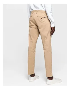 Gant Slim Twill Chino Pant In Dark Khaki 7 Gant Slim Twill Chino Pant In Dark Khaki -Coats Sales Store 796764160 3 720x928