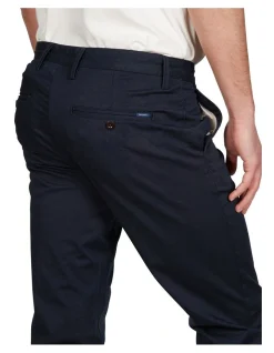 Gant Slim Twill Chino Pant In Blue -Coats Sales Store 796764250 4 2 720x928