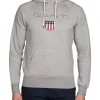Gant Shield Sweat Hoodie In Grey -Coats Sales Store 796765330 956950300 1 720x928