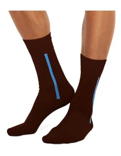 Chusette Men's Socks In Dark Brown 10 Pack