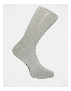 Blaq Cotton Plain Sock Grey -Coats Sales Store 810325990 3 1 720x928