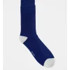 Blaq Plain Bamboo Heel & Toe Sock Blue -Coats Sales Store 810326350 1 1 720x928