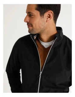 Reserve Ludlow Micromoss Jacket Black -Coats Sales Store 810532360 4 1 720x928