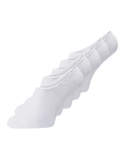 Jack & Jones Multi Short Sock White 5 Pack