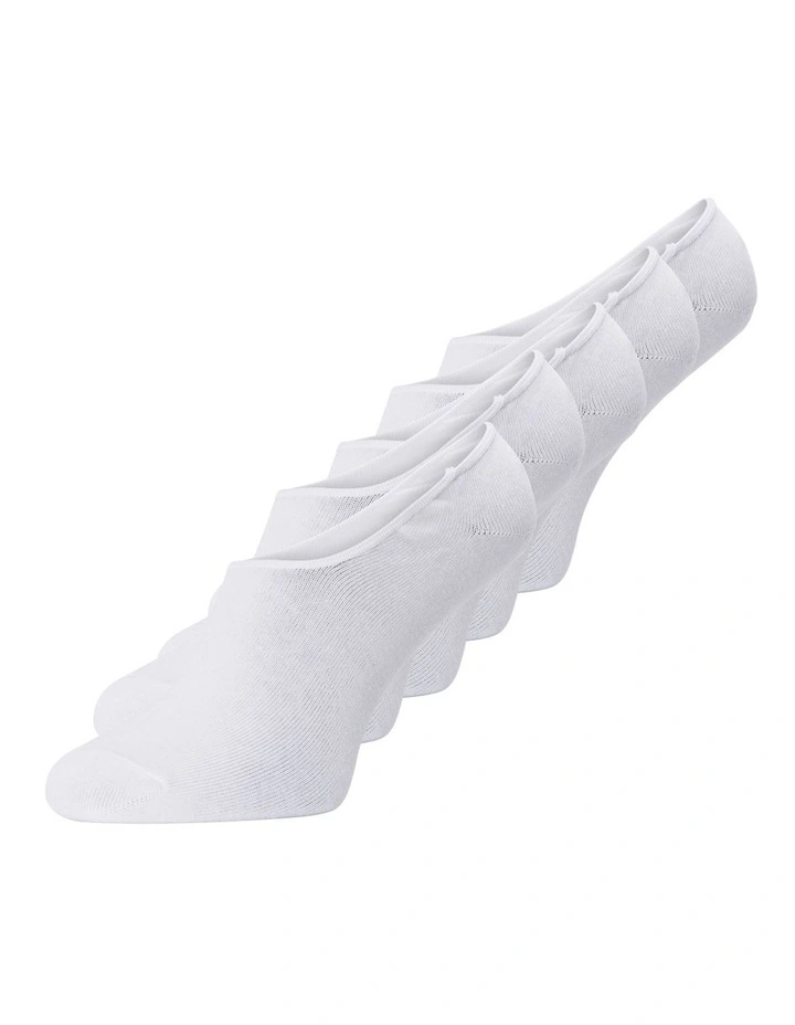 Jack & Jones Multi Short Sock White 5 Pack 3 Jack & Jones Multi Short Sock White 5 Pack