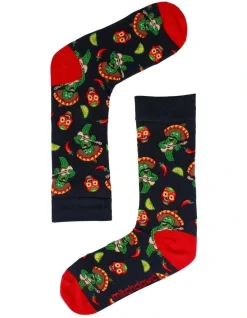 Mitch Dowd Fiesta Socks Navy