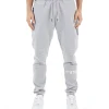 NYATH The State Trackpant In Grey Marl