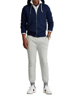 Polo Ralph Lauren Fleece Full-Zip Hoodie In Navy -Coats Sales Store 821678500 866695690 3 720x928