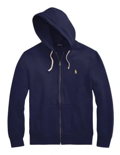 Polo Ralph Lauren Fleece Full-Zip Hoodie In Navy -Coats Sales Store 821678500 866695690 4 720x928