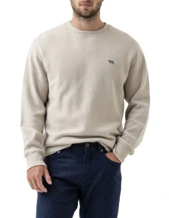 Rodd & Gunn Gunn Crew Neck Sweat Bone
