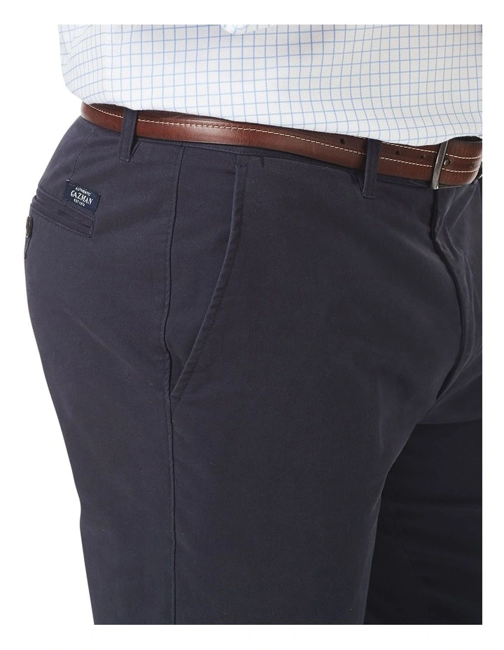 Gazman Comfort Stretch Chino Pant Navy 5 Gazman Comfort Stretch Chino Pant Navy - Image 3