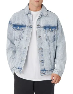 Industrie The Camden Denim Jacket Stone Wash