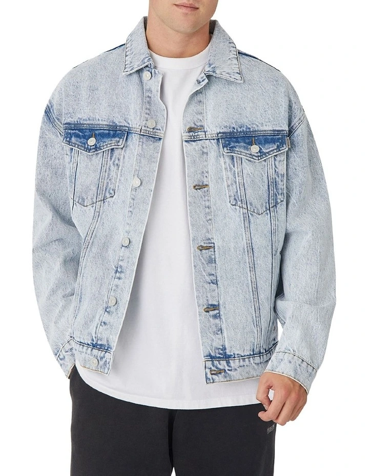 Industrie The Camden Denim Jacket Stone Wash 3 Industrie The Camden Denim Jacket Stone Wash