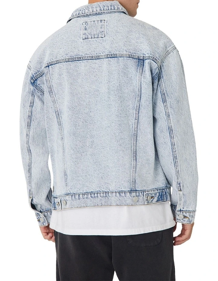 Industrie The Camden Denim Jacket Stone Wash 5 Industrie The Camden Denim Jacket Stone Wash - Image 3