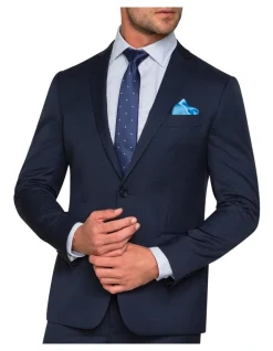 Van Heusen Tailored Suit Jacket Navy