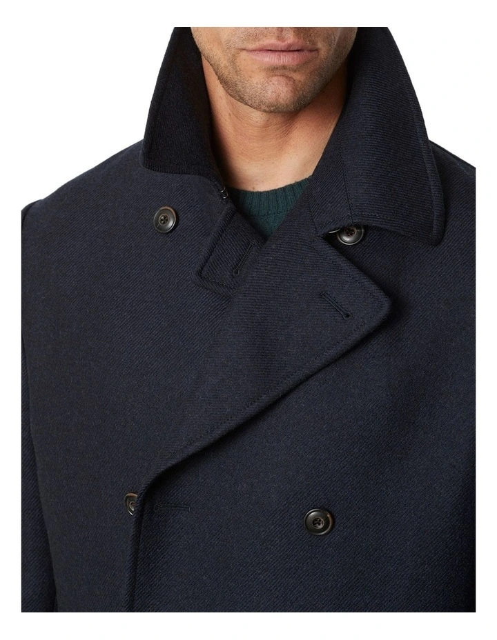 MJ Bale Horatio Peacoat Acqua 4 MJ Bale Horatio Peacoat Acqua - Image 2