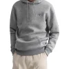 Gant Original Sweat Hoodie In Grey -Coats Sales Store 844749460 1 720x928