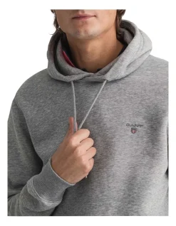 Gant Original Sweat Hoodie In Grey 8 Gant Original Sweat Hoodie In Grey -Coats Sales Store 844749460 3 720x928