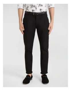 Yd. Danny Slim Chino In Black