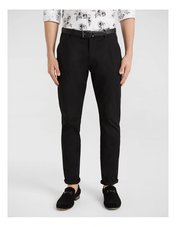 Yd. Danny Slim Chino In Black 3 Yd. Danny Slim Chino In Black