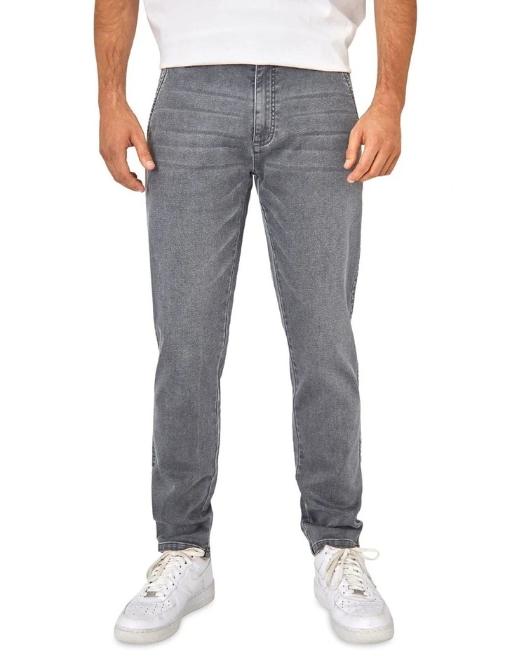 Industrie The Regular Drifter Chino In Grey 3 Industrie The Regular Drifter Chino In Grey