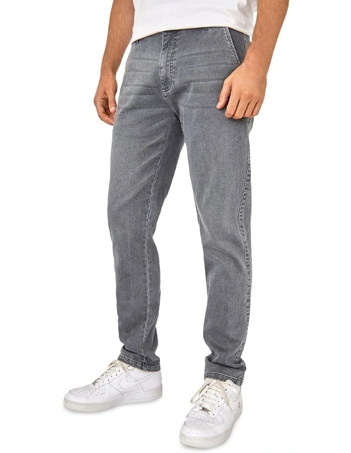 Industrie The Regular Drifter Chino In Grey 5 Industrie The Regular Drifter Chino In Grey - Image 3