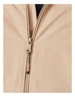 Gazman Soft Touch Harrington Bomber Jacket Tan -Coats Sales Store 847842220 5 720x928