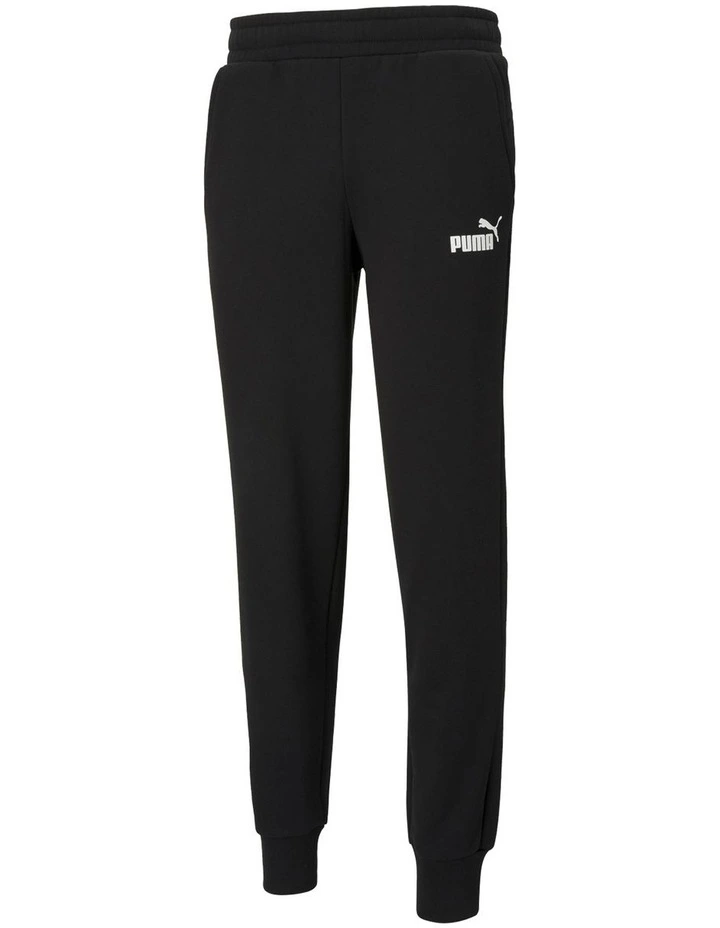 Puma ESS Logo Full Length Jogging Pant Black 3 Puma ESS Logo Full Length Jogging Pant Black