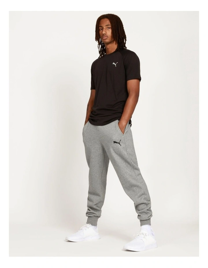 Puma ESS Logo Full Length Jogging Pant Grey 3 Puma ESS Logo Full Length Jogging Pant Grey