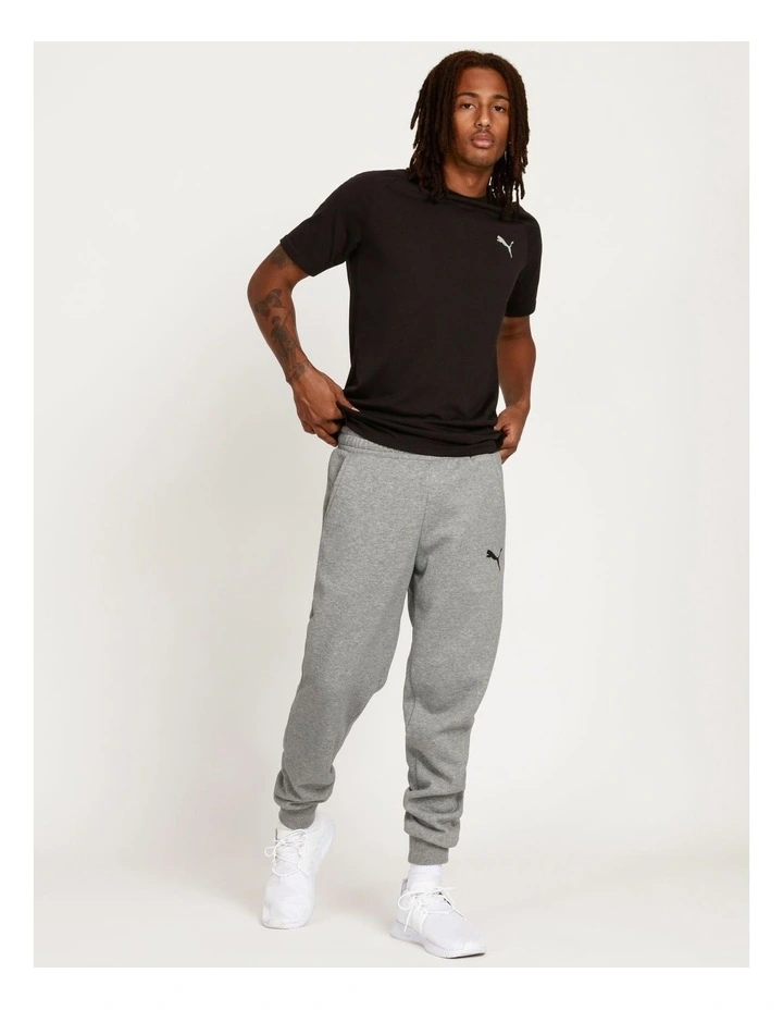 Puma ESS Logo Full Length Jogging Pant Grey 7 Puma ESS Logo Full Length Jogging Pant Grey - Image 5